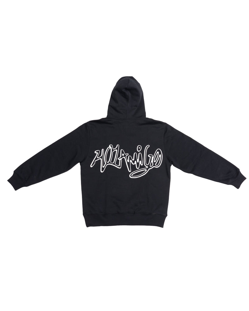 Hola Amigo Unisex Hoodie (Black)